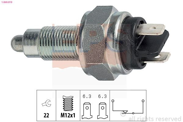Sensor de ativação das luzes de marcha à ré Peugeot/Citroen 225722 preço, a partir de 13,08 USD