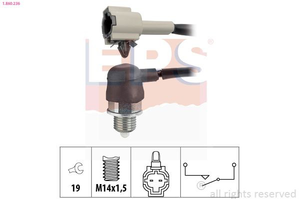 1860236 EPS Sensor de ativação das luzes de marcha à ré