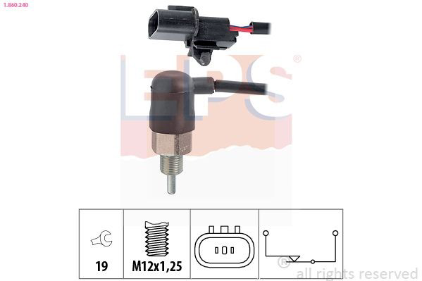 1860240 EPS Sensor de ativação das luzes de marcha à ré