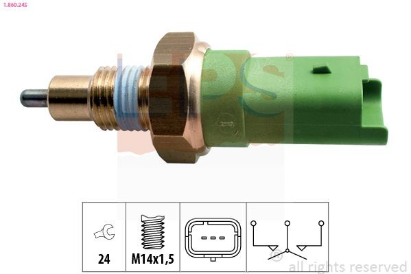 Sensor de ativação das luzes de marcha à ré para Renault DUSTER I HS