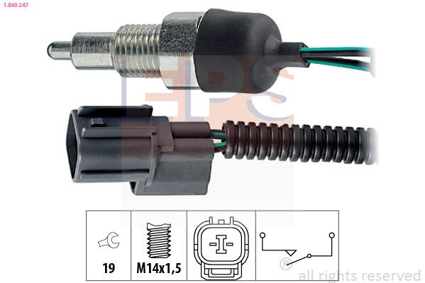 Sensor de ativação das luzes de marcha à ré Honda CR-V I RD