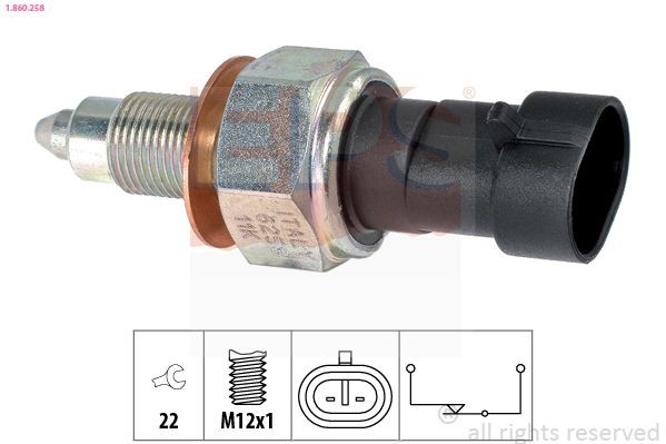 1860258 EPS Sensor de ativação das luzes de marcha à ré