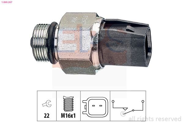 Compre C2S45412 Jaguar Sensor de ativação das luzes de marcha à ré