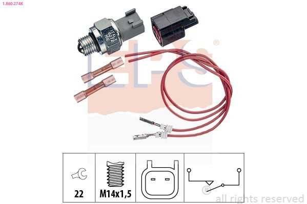  Sensor de ativação das luzes de marcha à ré Volvo XC90 SUV (2002 - 2015) 
