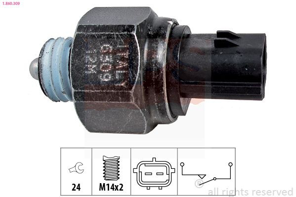 AF04458 Alfa E-Parts Sensor de ativação das luzes de marcha à ré