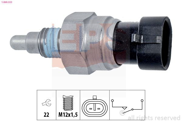 1860323 EPS Sensor de ativação das luzes de marcha à ré