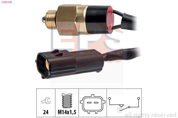 1860346 EPS Sensor de ativação das luzes de marcha à ré