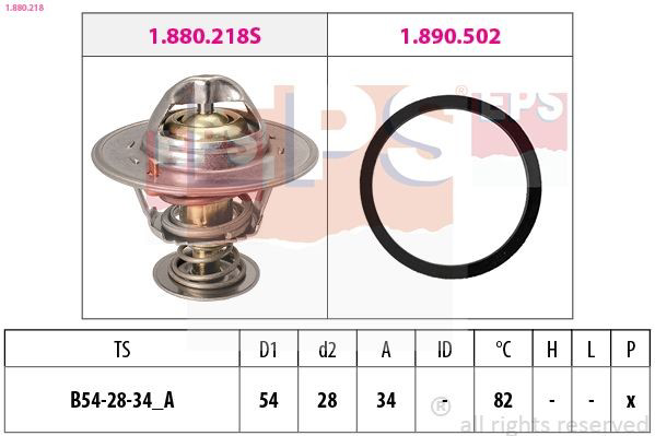 7615235 Fiat/Alfa/Lancia Termostato