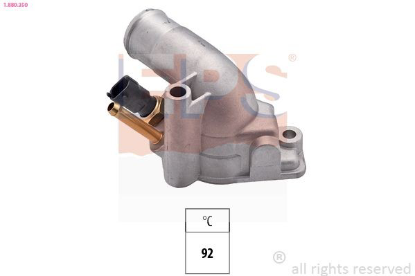Caixa do termostato para Opel Astra G F48, F08