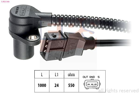 55571823 Scania Sensor de posição (de revoluções) de cambota