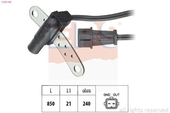 30816491 Volvo Sensor de posição (de revoluções) de cambota