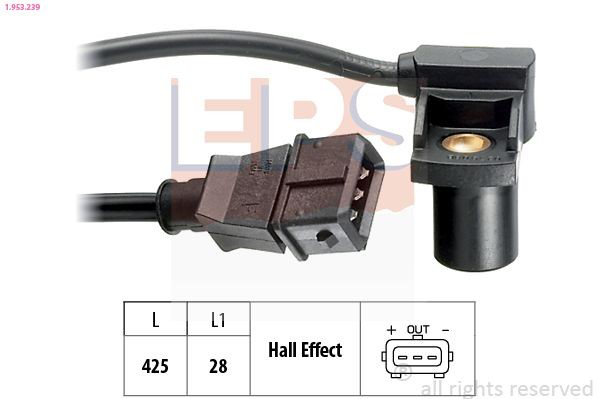 Compre 60816861 Fiat/Alfa/Lancia Sensor de posição da árvore distribuidora