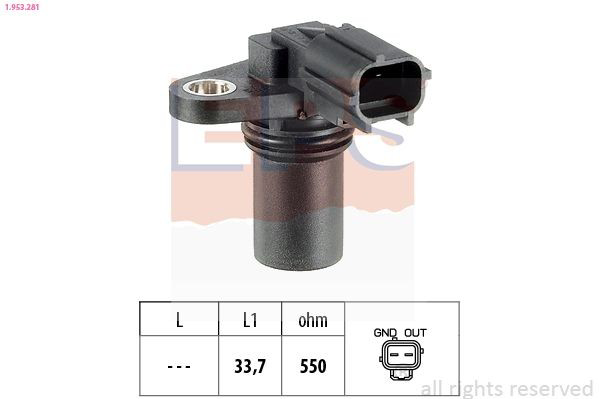 1953281 EPS Sensor de posição da árvore distribuidora