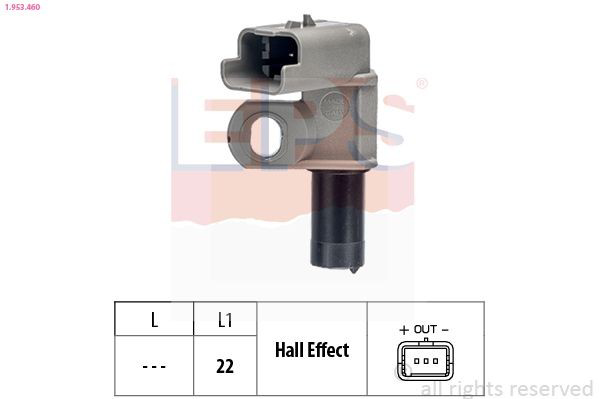 1953460 EPS Sensor de posição da árvore distribuidora