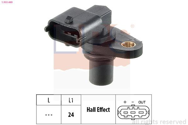  Sensor de posição da árvore distribuidora Opel Mokka I SUV (J13) (2012 - 2019) I
