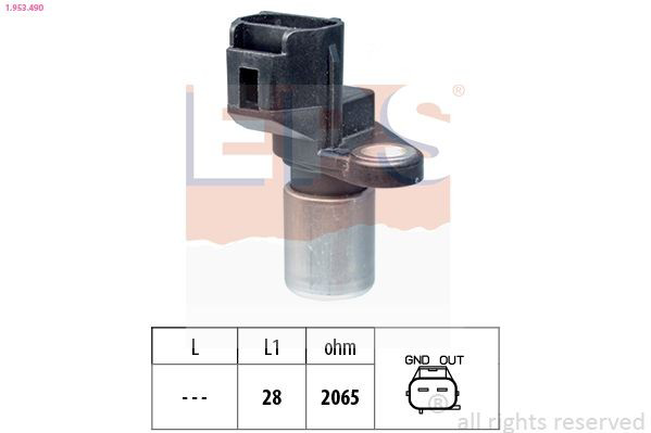 1953490 EPS Sensor de posição da árvore distribuidora