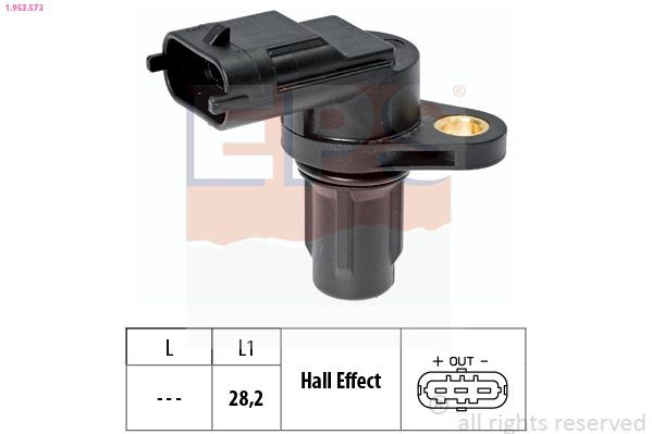 1953573 EPS Sensor de posição da árvore distribuidora
