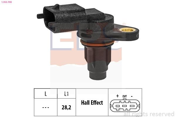 Sensor de posição da árvore distribuidora Hyundai Elantra V MD