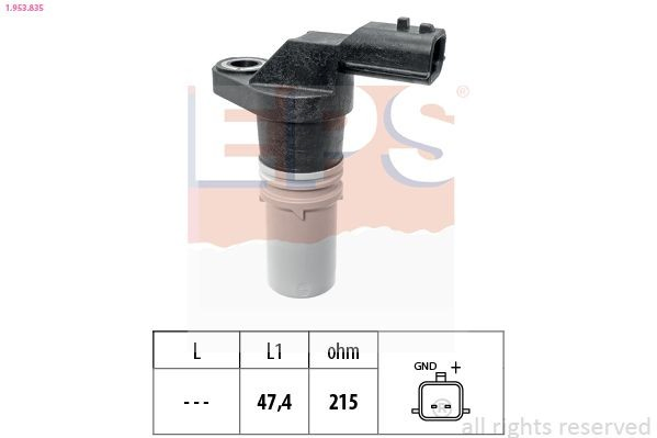 Sensor de posição (de revoluções) de cambota Renault LOGAN II L52