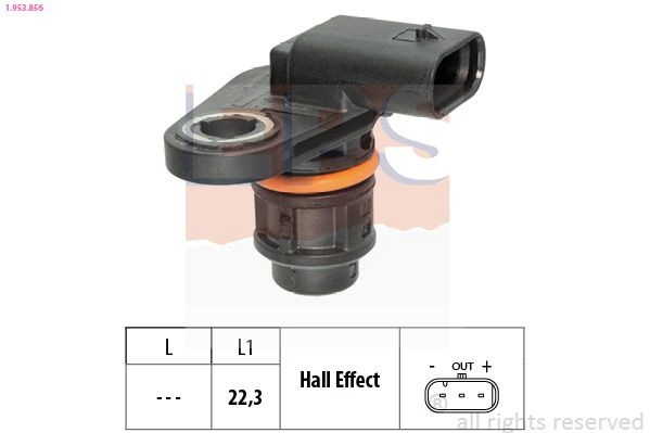  Sensor de posição da árvore distribuidora Ford Fiesta Mk7 hatchback (2017 - 2026) Mk7