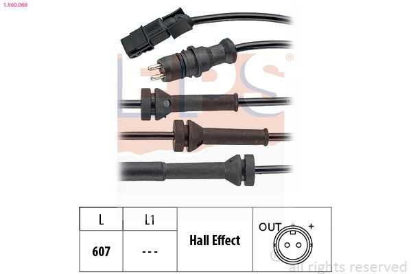  Sensor dianteiro de ABS Renault Laguna II hatchback (BG0, BG1) (2001 - 2007) II