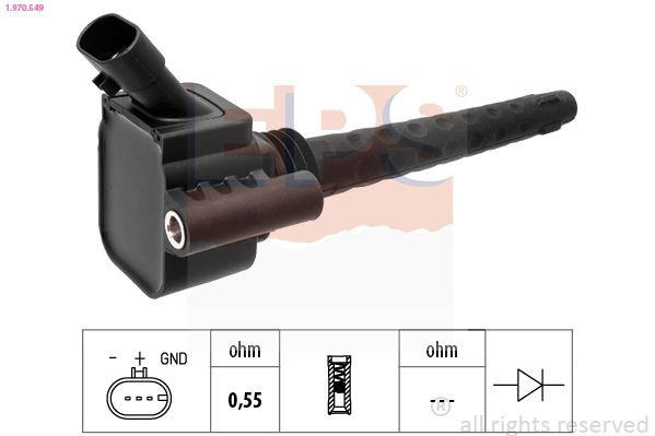 Bobina de ignição 880374 ERA Benelux