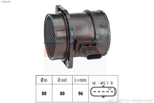Compre 9220930006 VAG Sensor de fluxo (consumo) de ar, medidor de consumo M.A.F. - (Mass Airflow)