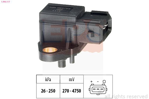 Compre APS30 Polcar Sensor de pressão no coletor de admissão, MAP