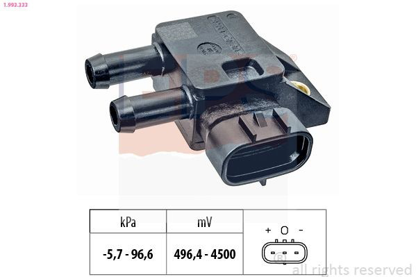 Sensor de pressão dos gases de escape Magneti Marelli SPS018