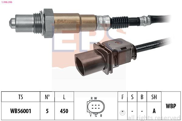 Compre 1928404687 Honda Sonda lambda, sensor de oxigênio até o catalisador