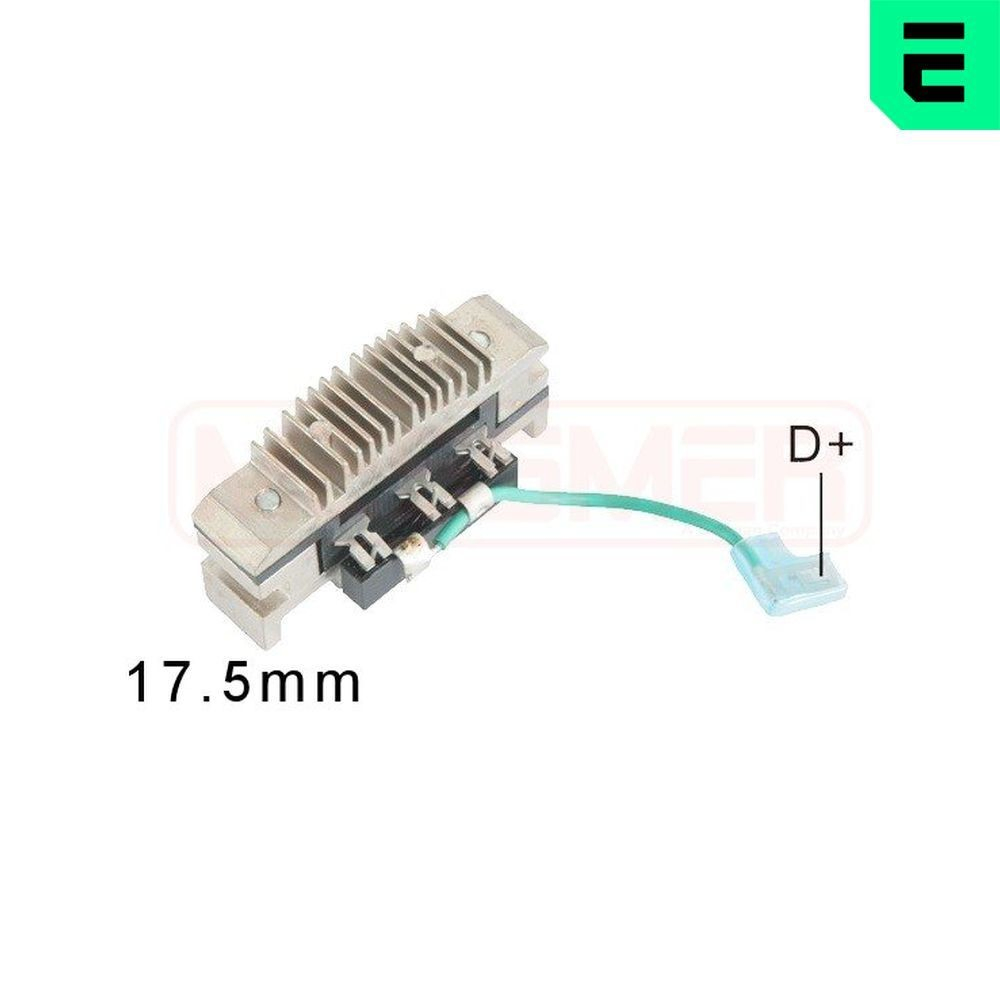 Eixo de diodos do gerador para Fiat Panda I 141A