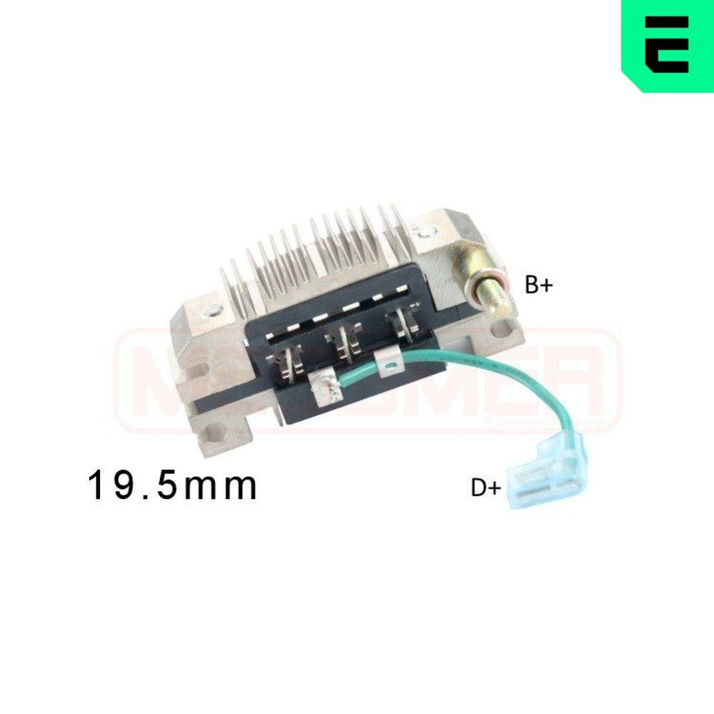  Eixo de diodos do gerador Seat Marbella hatchback (28) (1986 - 1998) 