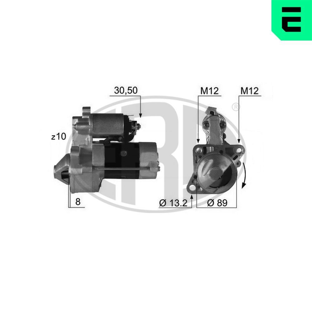 Motor de arranco ERA 220342