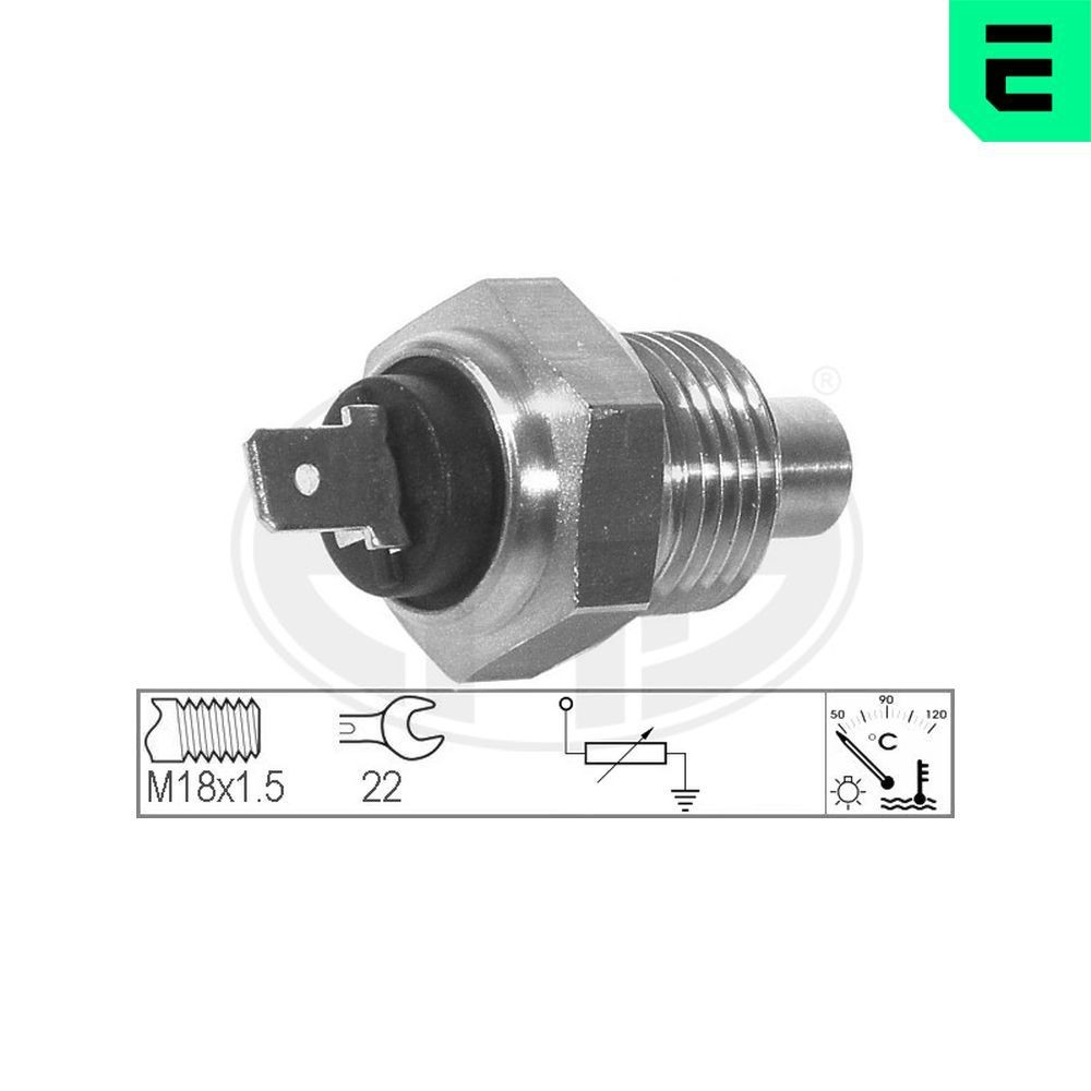 Compre Sensor de temperatura do fluido de esfriamento Renault 18 