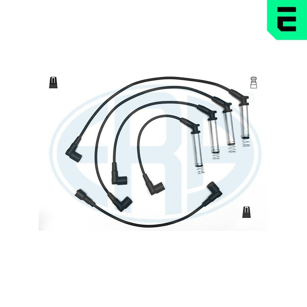 Fios de alta voltagem, kit Opel Kadett E 35, 36, 45, 46