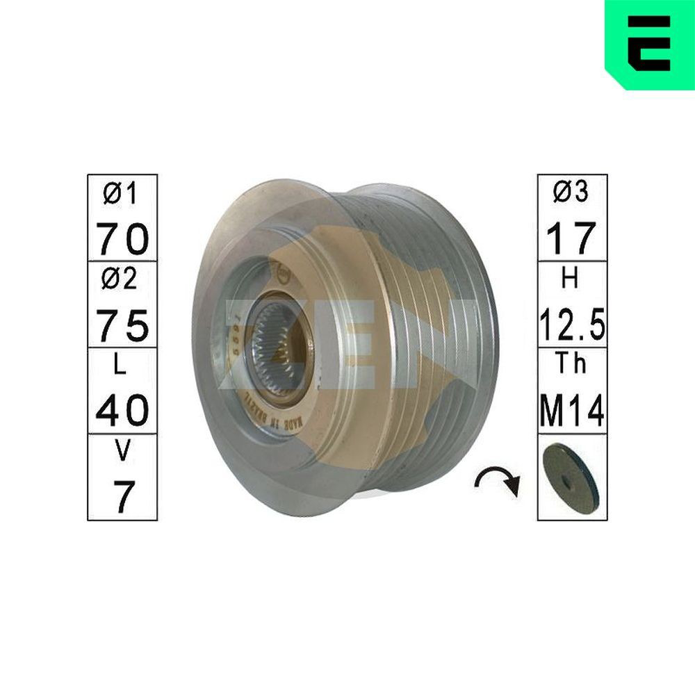 Compre ZN5591 ERA Polia do gerador