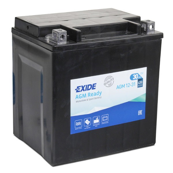 Bateria recarregável (PILHA) AGM1231 Exide