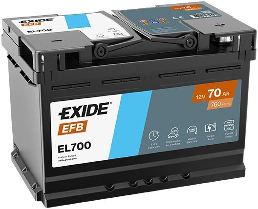 Bateria recarregável (PILHA) Exide EL700 preço, a partir de 164,62 USD