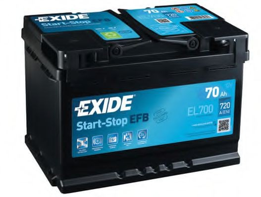 EL700 Exide Bateria recarregável (PILHA)