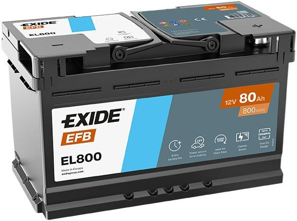 EL800 Exide Bateria recarregável (PILHA)