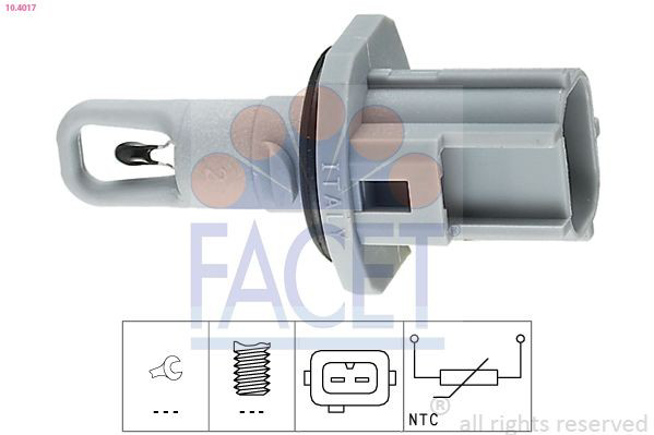5306503 Ford Sensor de temperatura da mistura de ar