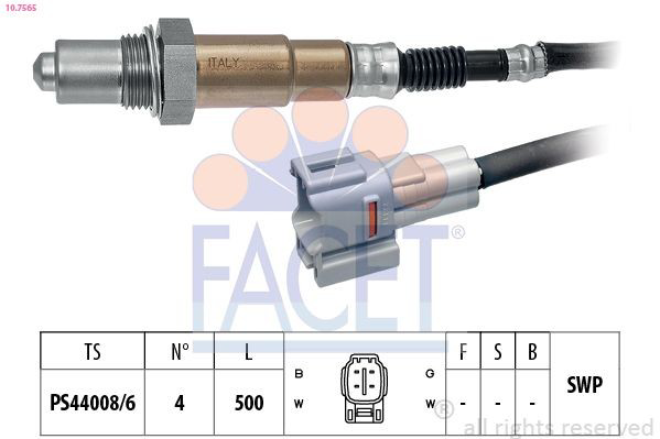 Sonda lambda, sensor de oxigênio para Suzuki Swift III RS