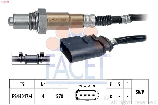Compre 435 NGK Sonda lambda, sensor de oxigênio depois de catalisador