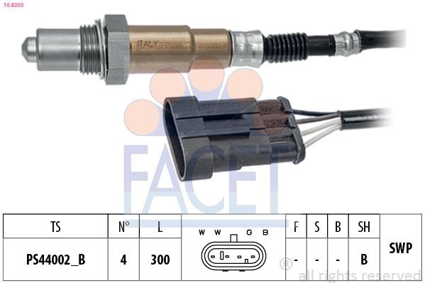 Sonda lambda, sensor de oxigênio para Fiat Palio  178DX