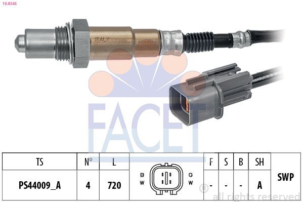 Sonda lambda, sensor de oxigênio para Hyundai I30  FD