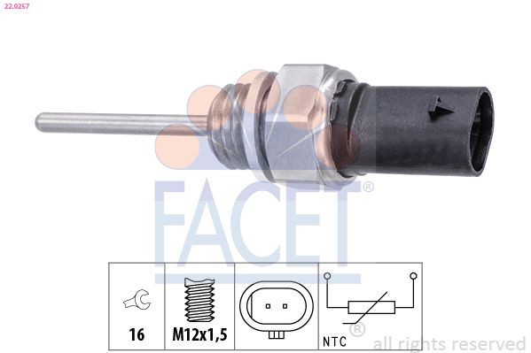 70670028 Herth+buss Sensor de temperatura da mistura de ar