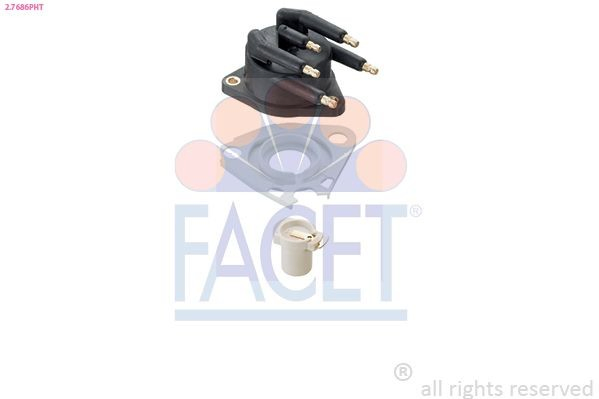 Tampa de distribuidor de ignição (distribuidor) para Renault Laguna I B56, 556