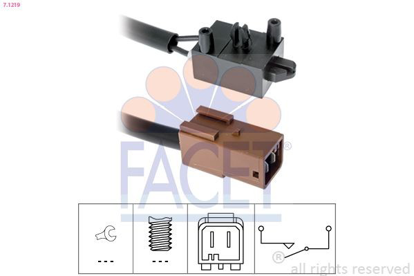 71219 Facet Sensor de ativação de embraiagem
