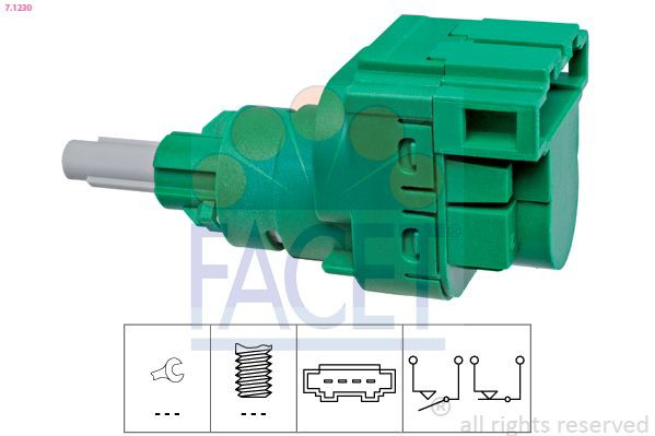 71230 Facet Sensor de ativação do sinal de parada