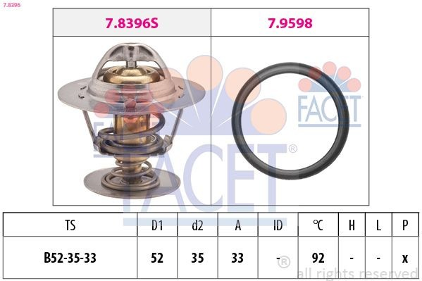Termostato para Ford C-Max  DM2
